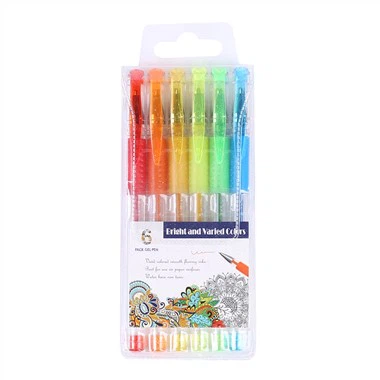 Briye jèl plim pou koloran