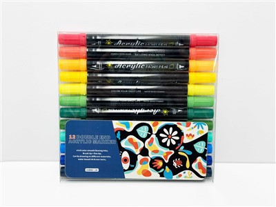 Fine ak Bwòs Tip Pen